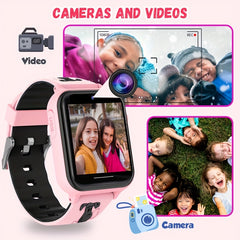Kids Smart Watch Girls Watch Smart Watch for 4 12 Year Olds with Games
