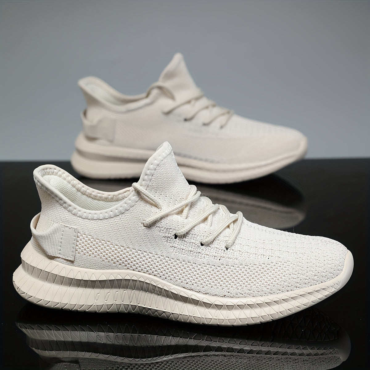 Mesh Breathable Low Top Sneakers Running Shoes Women's Footwear