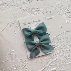 Cartoon Bow Hair Clips Decorative Hair Accessories Holiday Gift