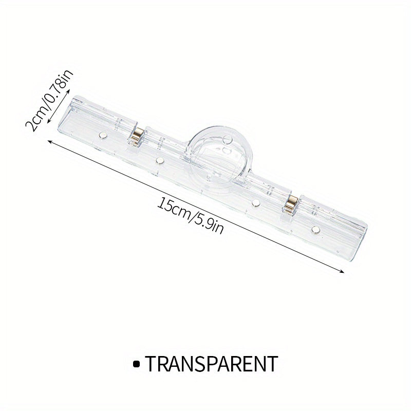 Transparent Tape Magnetic Edge Folder Bill Folder