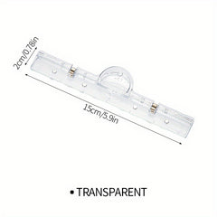 Transparent Tape Magnetic Edge Folder Bill Folder