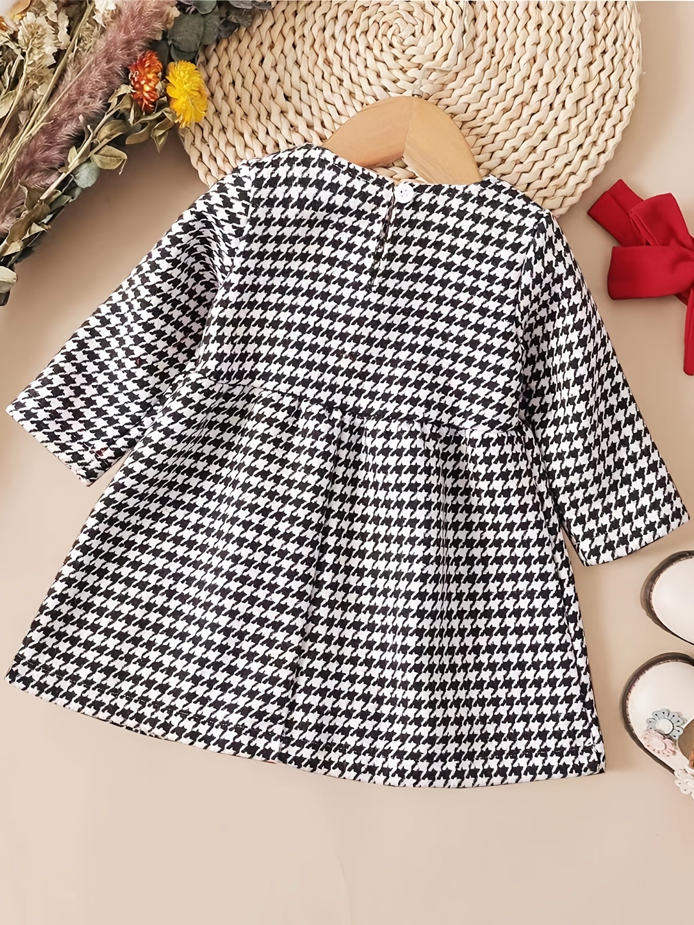 Girls Casual Bow Dress