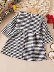 Girls Casual Bow Dress