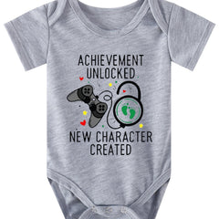 Game Console Pattern Newborn Romper Baby Creeper Clothing