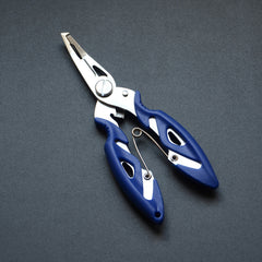 Stainless Steel Curved Mouth Lure Pliers Fishing Line Scissors