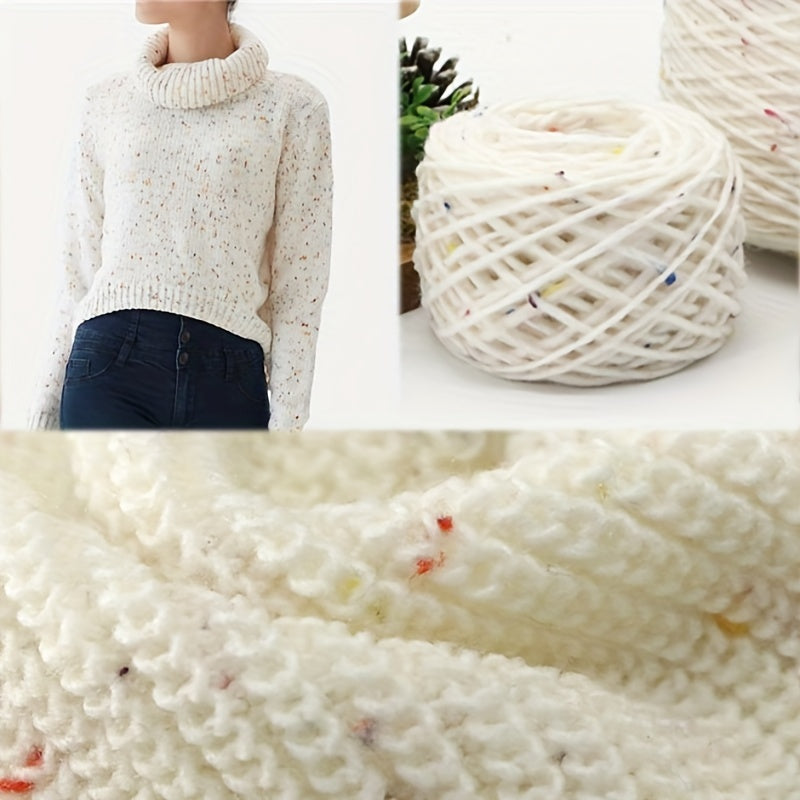 Colorful Dots Icelandic Crochet Knitting Material