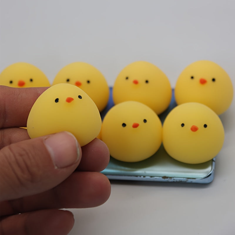 5pcs Fat Chicken Pinch Funny Toys Decompressing Relaxation