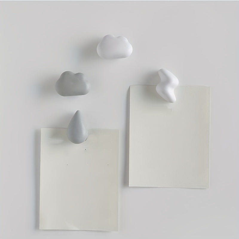 Mini Cloud Water Drop Fridge Magnet 3D Sticker