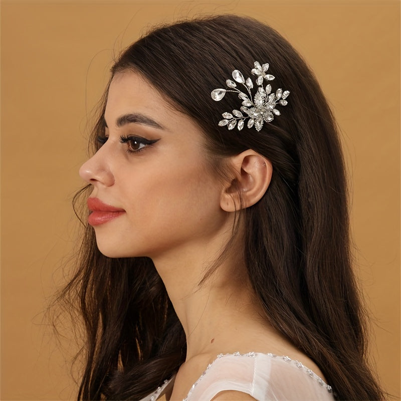Crystal Head Piece Headwear Rhinestone Hairpin Wedding Hair Accessories