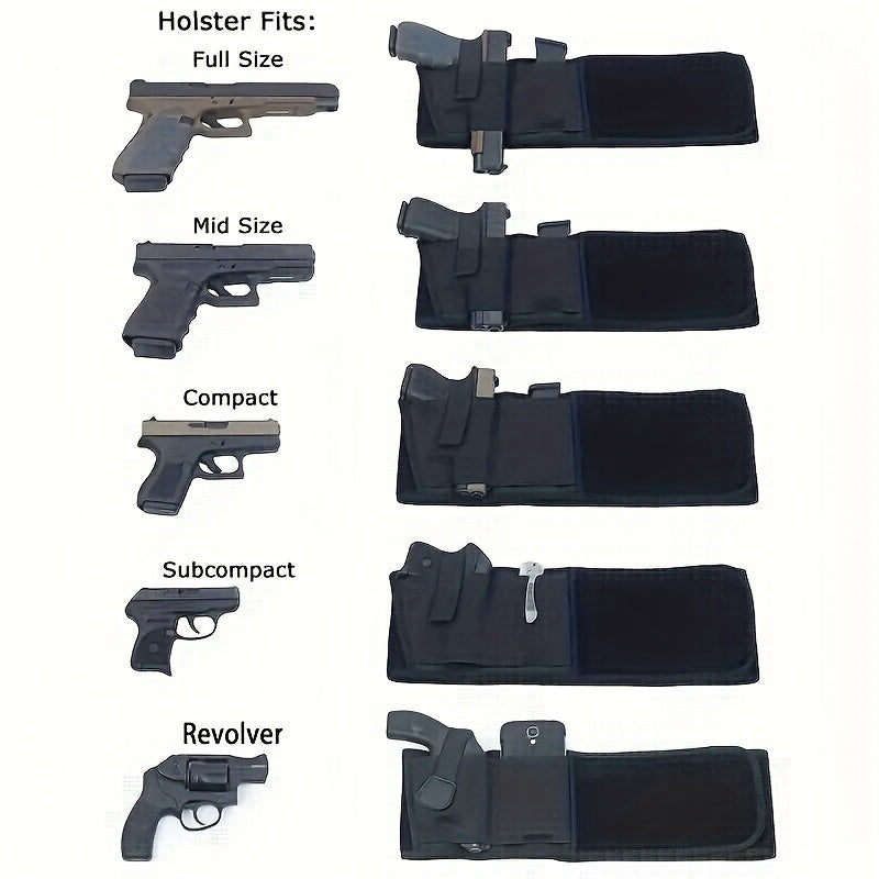 Concealed Carry Belly Band Holster Elastic Tactical for Men & Women