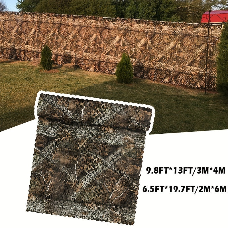 7FT x 6M Camo Netting Camouflage Military Lightweight Sunshade Durable