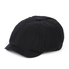Men's British Retro Flat Solid Cap