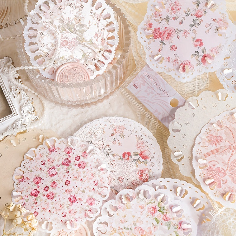 10pcs DIY Paper Plants & Flowers for Art Projects