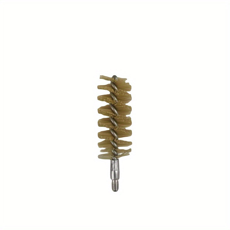 Portable Heavy Duty Cleaning Kit Rod Brass Bristles Brush Set
