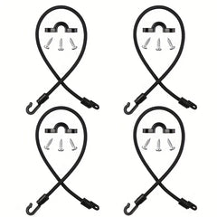 Rod Tamer Deck Mount Rod Straps - Secure Fishing Gear with Bungee Cord