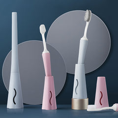 Soft Bristles Toothbrush With Fragrance Base - Portable Travel Outdoor Camping