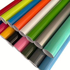 Red Gloss Car Wrap Adhesive Film Decal Sheet Air Release Vinyl