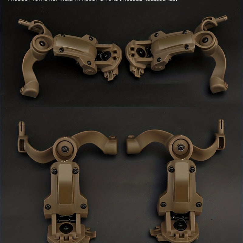 Tactical Noise Cancelling Helmet Rail Adapter