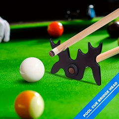 Deer Horn Billiard Cue Holder Pool Stick Bridge Head Billiard Accessories