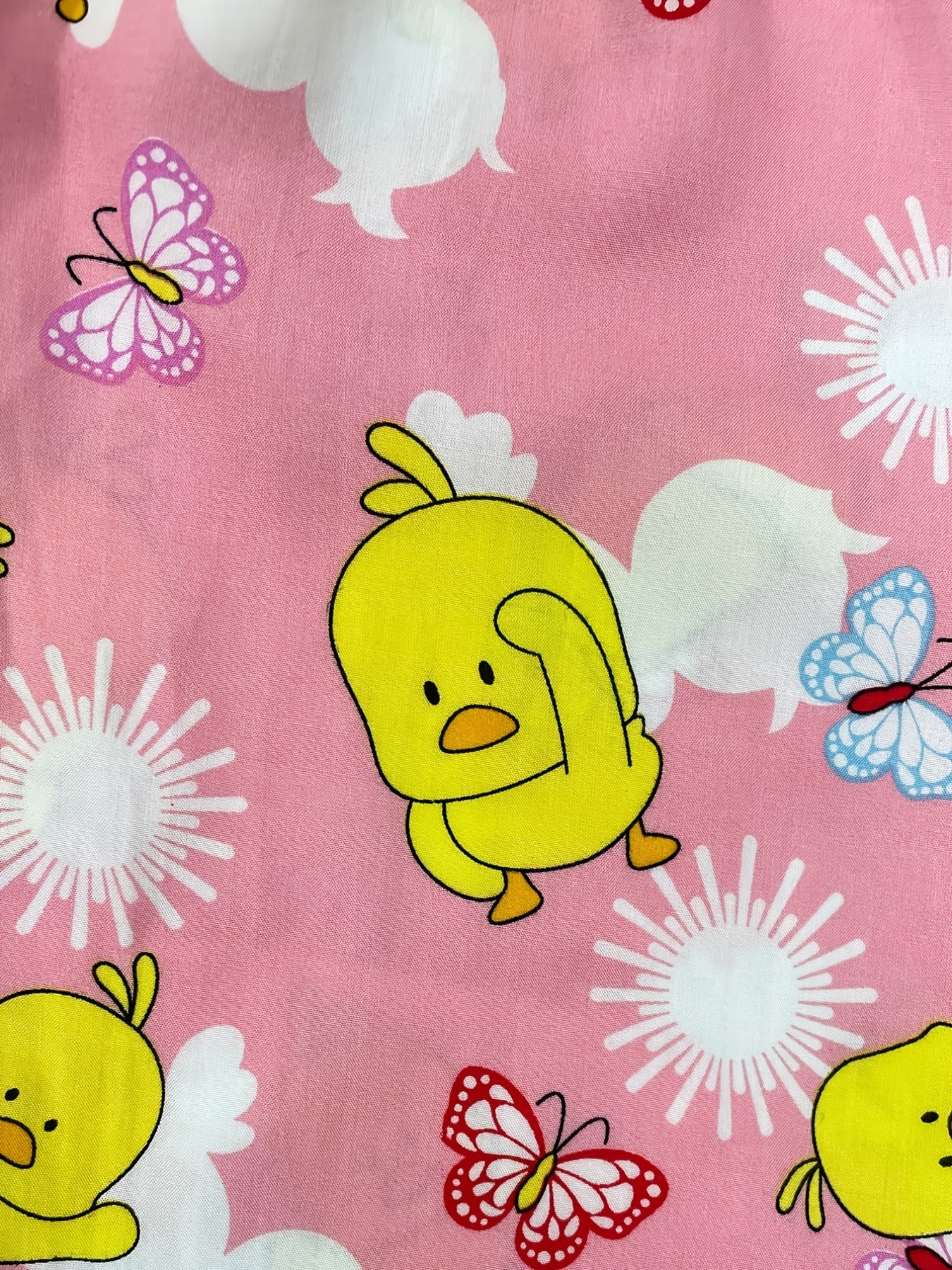 Girls' Duck Graphic Cotton Pajama Pants