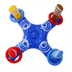 Inflatable Pool Ring Toss Game for Kids - Ideal for Pool Parties and Outdoor Fun
