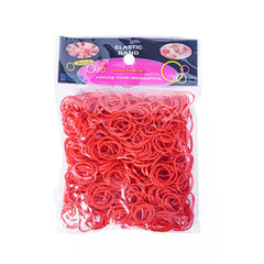 600pcs Coloured Elastic Bands Rubber Bands for Children Hair