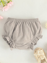 Baby Girls Ruffle Trim Panties Shorts