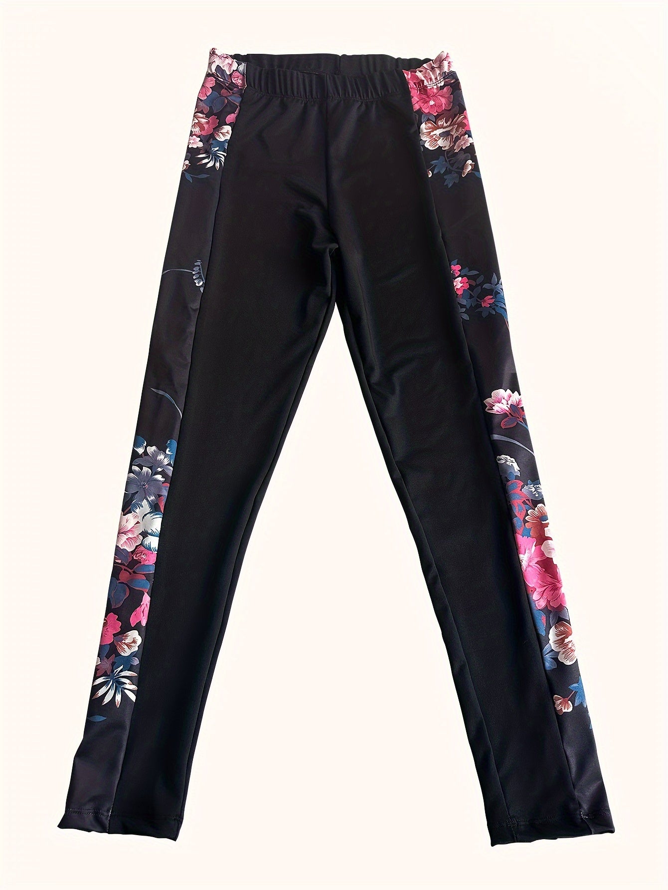 Flower Graphic Yoga Pants High Stretch Leggings Women's Activewear