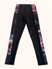 Flower Graphic Yoga Pants High Stretch Leggings Women's Activewear