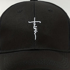 Men's Letter Faith Sun Hat Baseball Cap