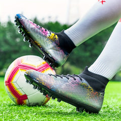 Non Slip AG Football Cleat Comfy Soccer Shoes for Boys