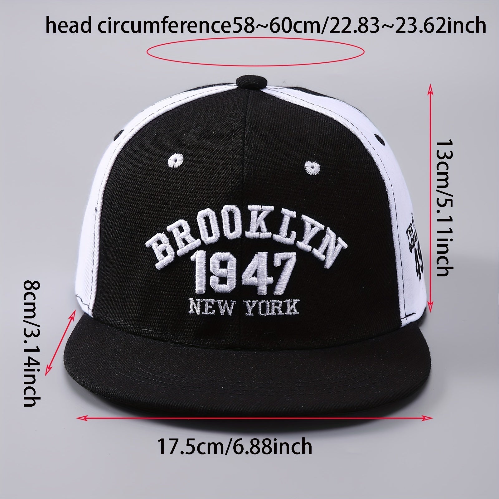 Men's Hip hop Baseball Cap Embroidery Sunshade Outdoor Dance Hat