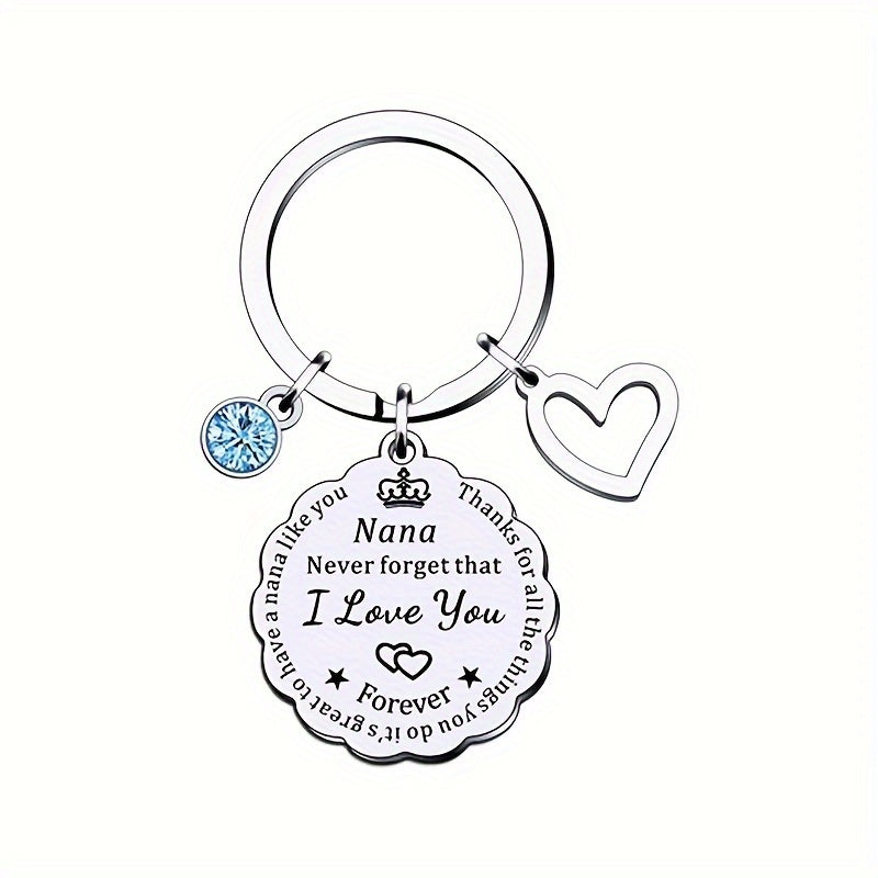 Never Forget That I Love You Keychain Pendant