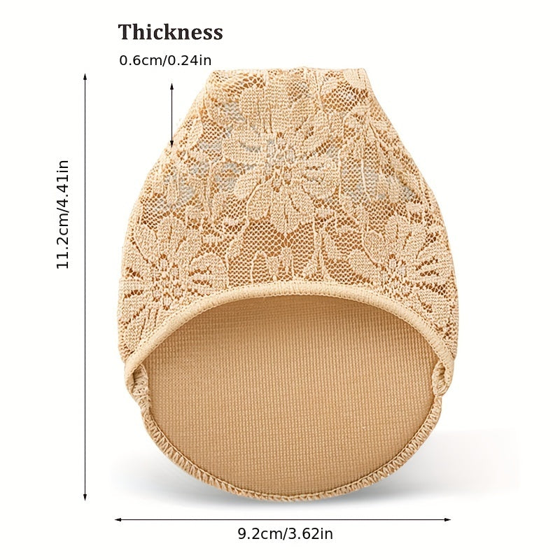 Five Toe Forefoot Pads Anti Pain Summer Insoles Breathable Shock Absorbing Pad