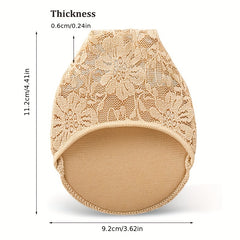 Five Toe Forefoot Pads Anti Pain Summer Insoles Breathable Shock Absorbing Pad