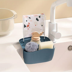 Kitchen Sink Drain Rack Faucet Storage Hanging Spong Holder
