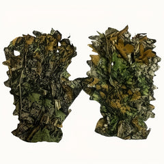 Leaf Camo Gloves 3D Camouflage Outdoor Anti Slip Sports Gloves