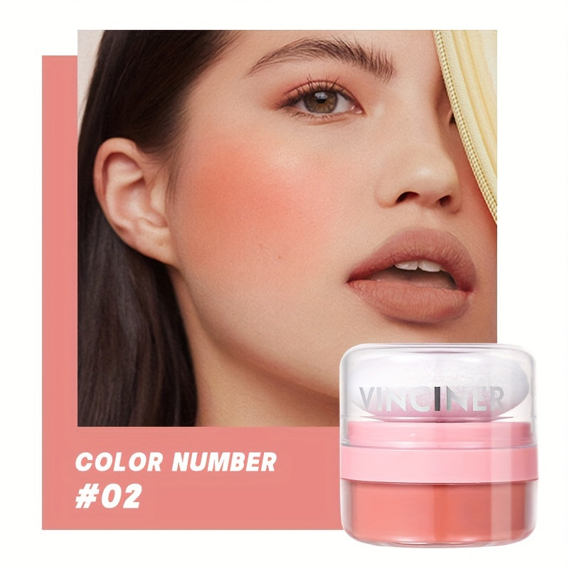 Skin-Friendly Nude Makeup Blush Powder