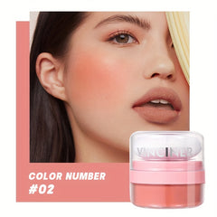 Skin-Friendly Nude Makeup Blush Powder