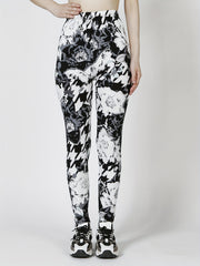 Leopard Print Skinny Leggings Stretchy Casual Leggings Women's Clothing