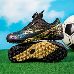 Boy's Turf Football Boots Professional Outdoor TF Soccer Cleats