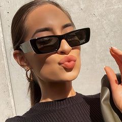 Women's Narrow Sunglasses Classic Shades Running Eyewear