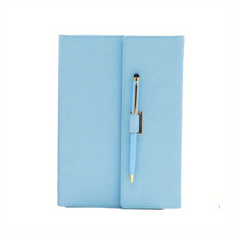 Macaron Notepad Set with Pen - A5 Trifold Notebook