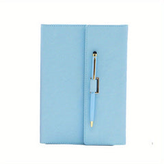 Macaron Notepad Set with Pen - A5 Trifold Notebook