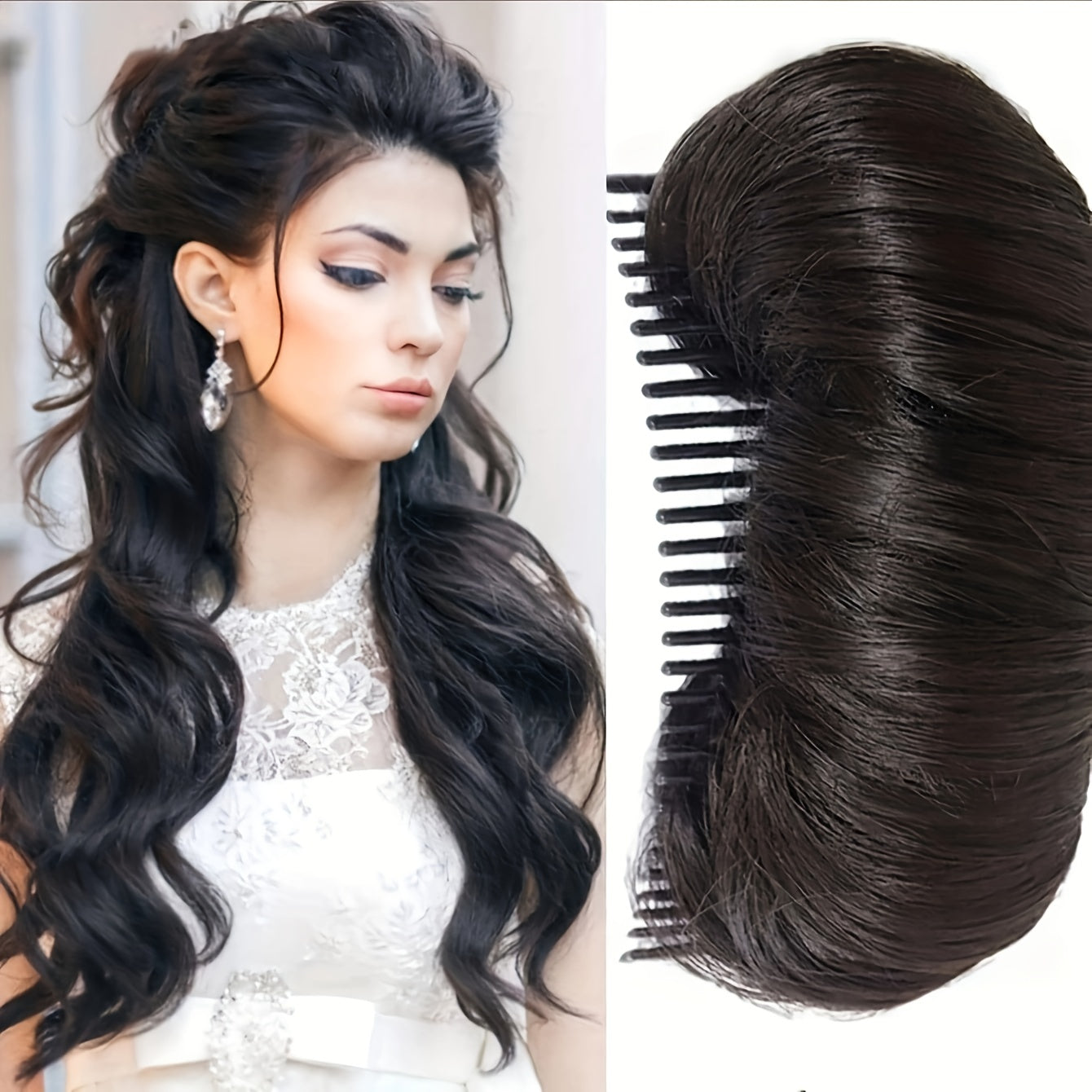 Invisible Bangs Hair Tool Wig Hair Comb Girls Decorative Hair Accessories