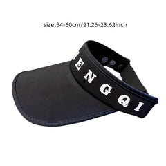 Women's Casual Visor Hat Wide Brim UV Protection Sun Hats