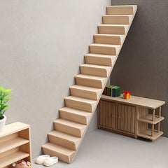 Mini Railless Stairs Doll House Decoration