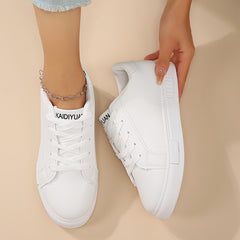 Women's Letter Graphic Low Skate Shoes Non slip Sports Sneakers