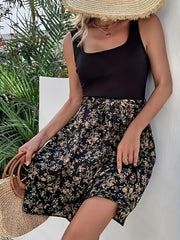 Floral Print Tank Dress Casual Sleeveless Dress Women's Clothing