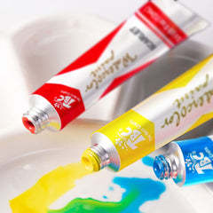 Watercolor Paint Set 24 Vibrant Colors 12ml Tubes Art Supplies
